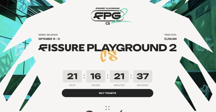 FISSURE отмела слухи о финансовых проблемах и продаёт билеты на FPG 2 по Counter-Strike 2